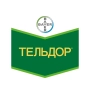Green logo with text TELDOR and Bayer logo - Teldor 50 WG