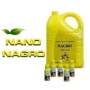 Жовта канистра з написом NANO NAGRO та набором маленьких флаконів - Біоорганічне нано добриво "НАГРО" / "NAGRO"